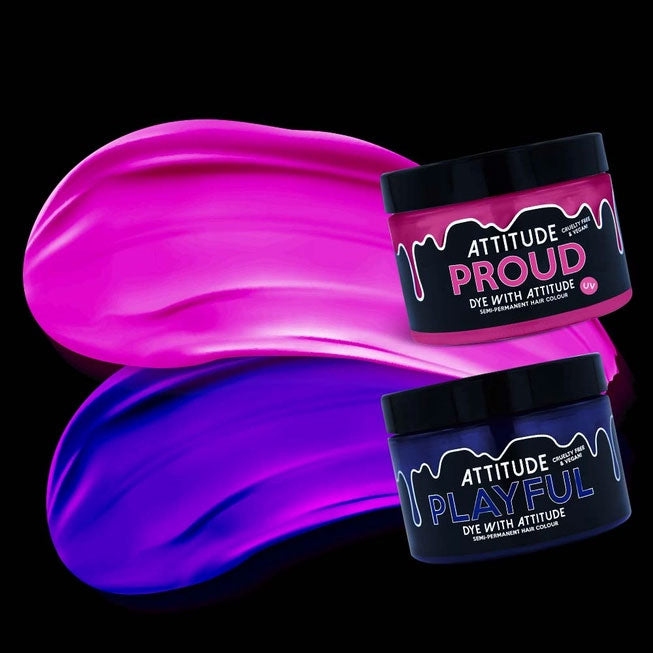 Bubble Goth Attitude Hair Dye Due