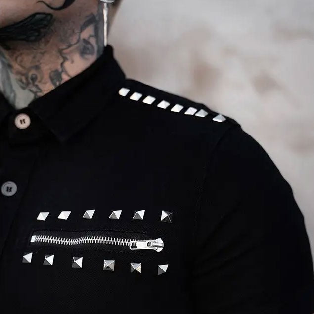 Shallow Grave Studded Shirt