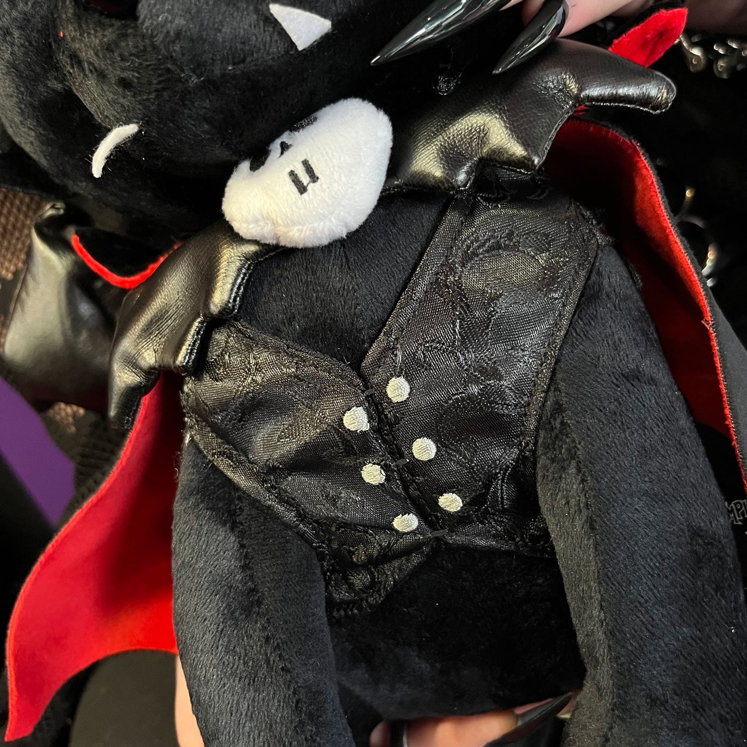 Vampire Kitty Plush Toy