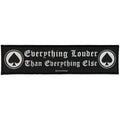 MOTORHEAD Everything Louder Strip Patch