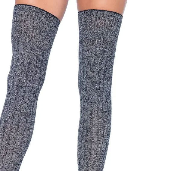 Grey Vibes OTK Socks