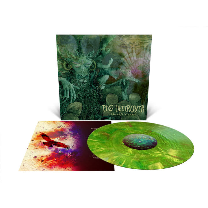 PIG DESTROYER Mass and Volume (Marble) LP Vinyl