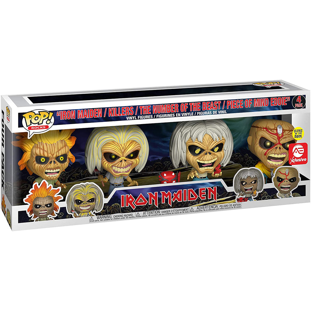 Eddie's IRON MAIDEN x4pk Pop!