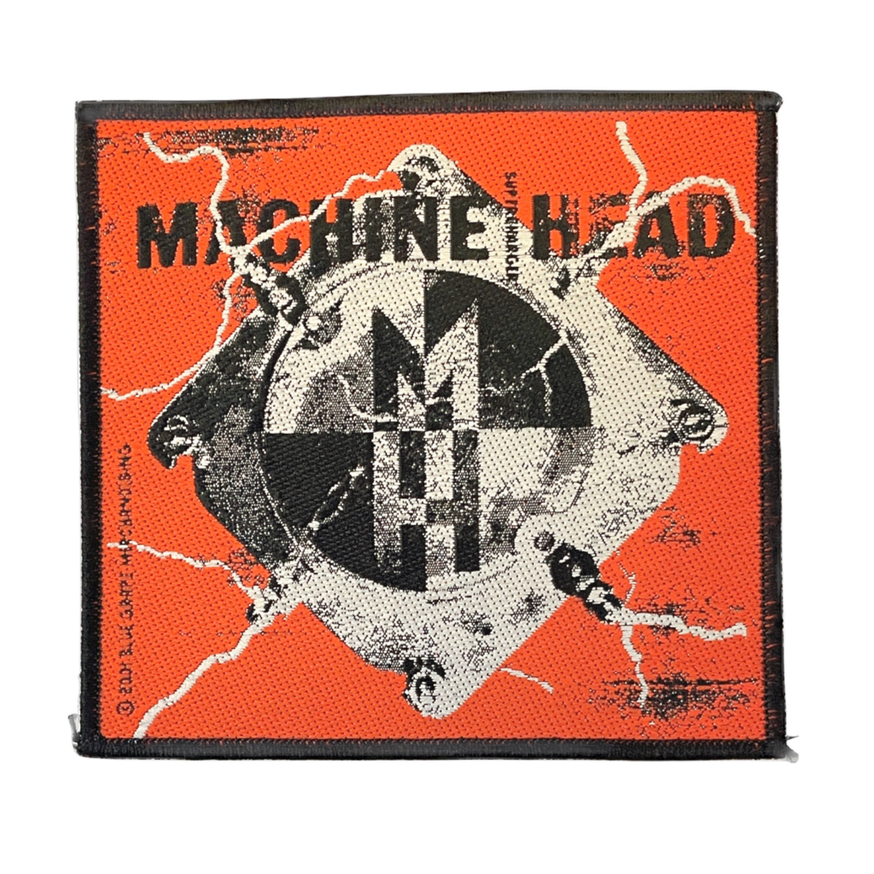 MACHINE HEAD Orange Logo Patch