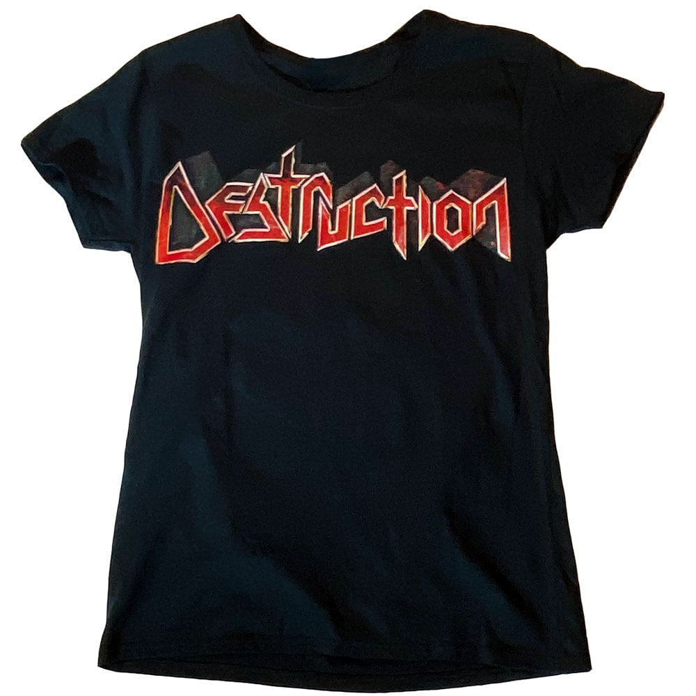 DESTRUCTION Down Under Attack Tour Fitted Tee