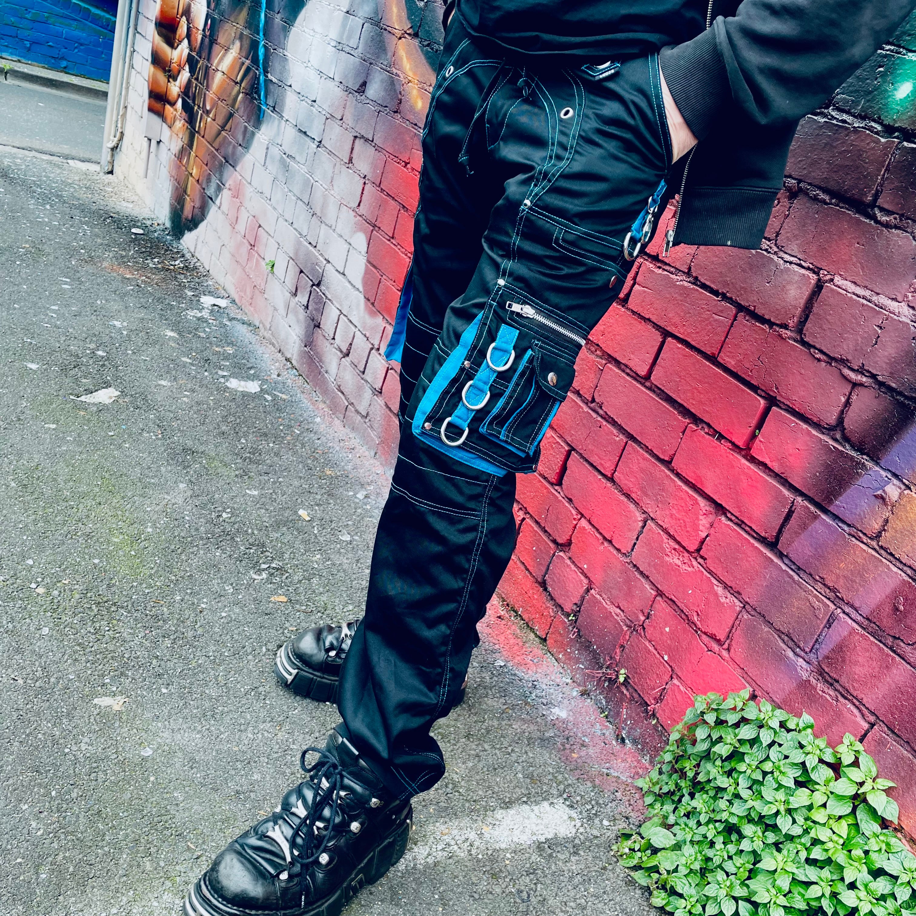 Holster Pants - Tron Blue