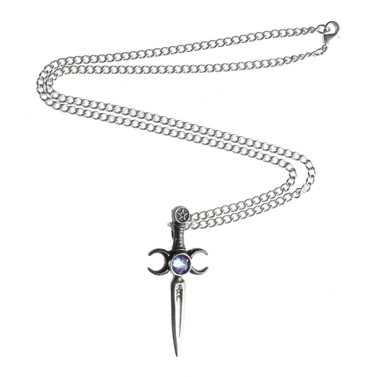 Athame Goddess Ritual Dagger Necklace