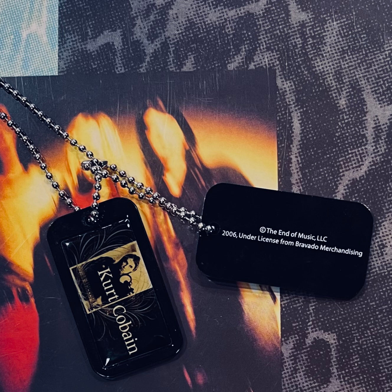NIRVANA Kurt Cobain Dog Tags