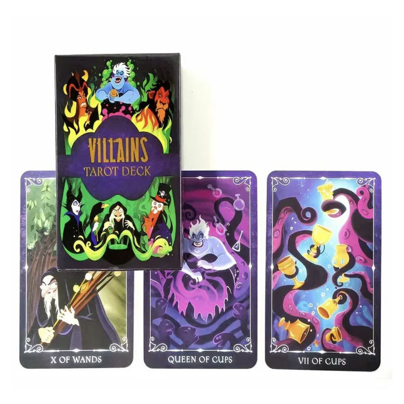 Disney Villains Tarot Deck and Guidebook: Mega-Sized