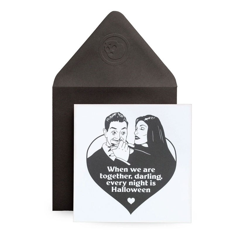 Every Night Is Halloween Blank Card