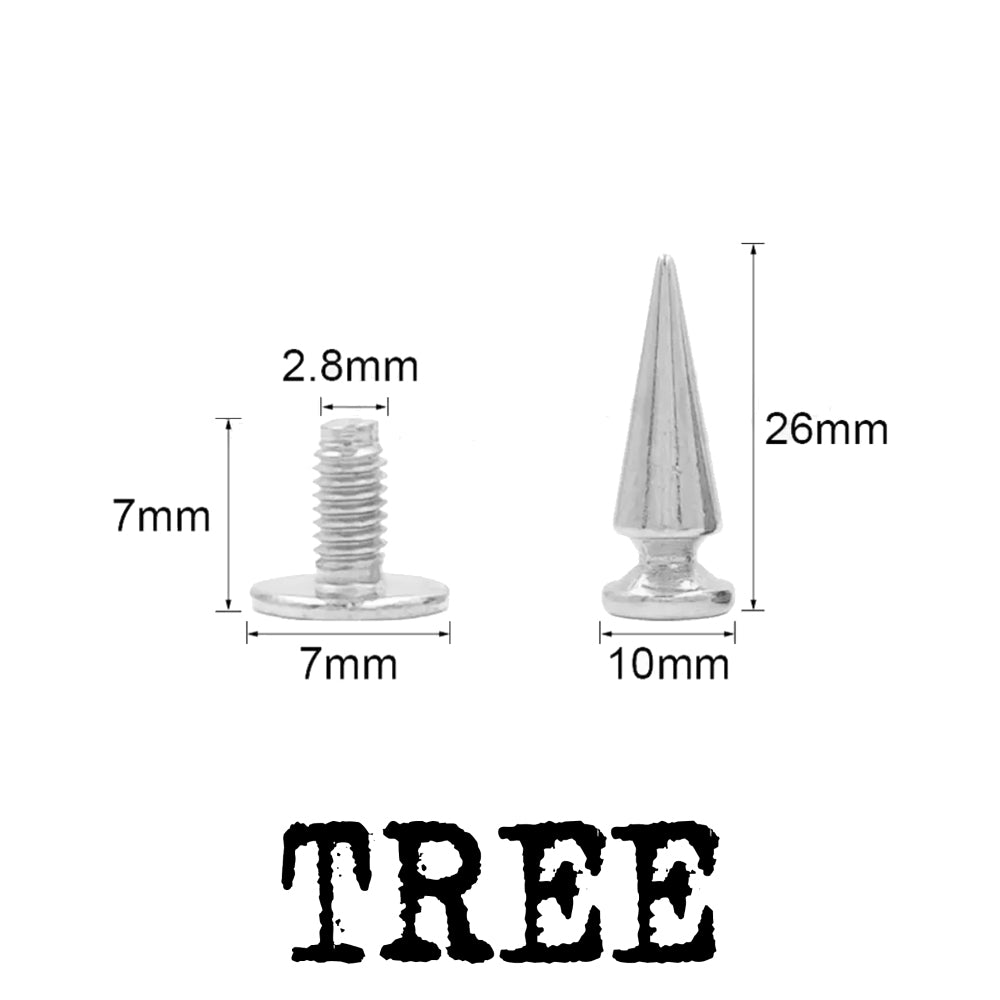 DIY Tree Spikes Screw Stud Collection
