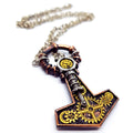 Mjölnir Thors Steam Hammer Necklace