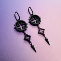 Cathedral Punk Earrings - Noir