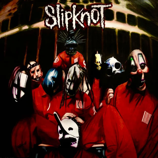 SLIPKNOT Wooden Wall Art