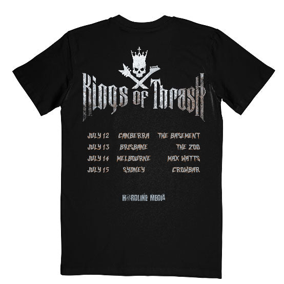 KINGS OF THRASH XXIII Australian Tour Tee