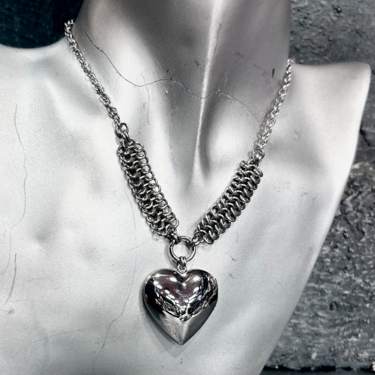 Eternal Heart Locket Necklace