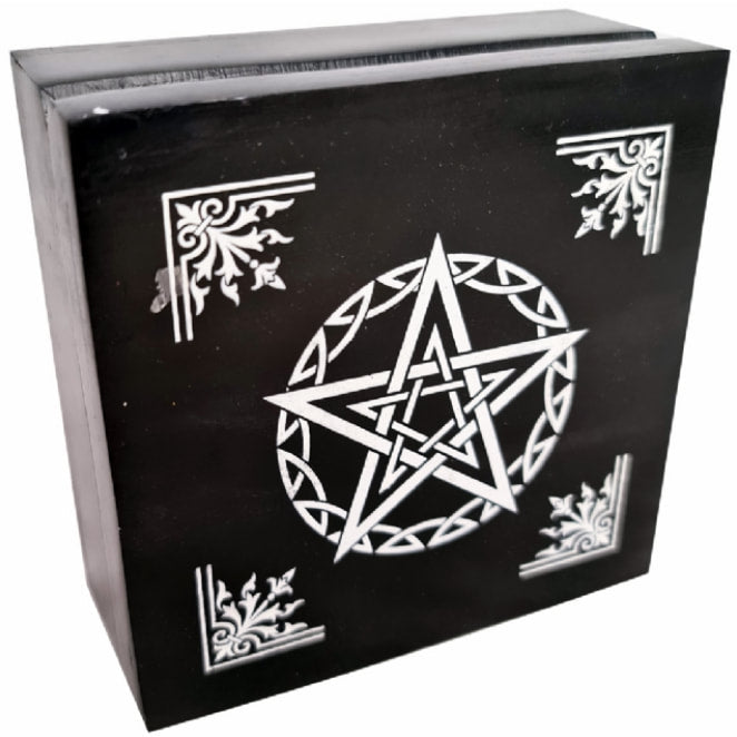 Black Magick Altar Trinket Box