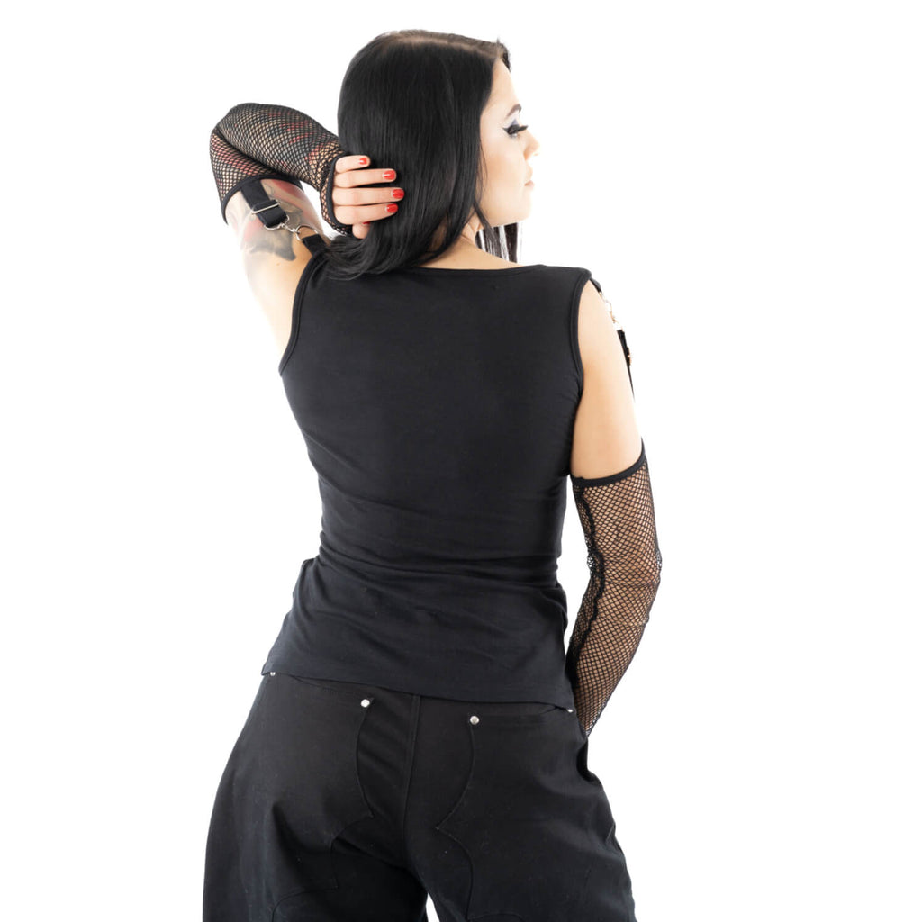 Inari Mesh Sleeve Top