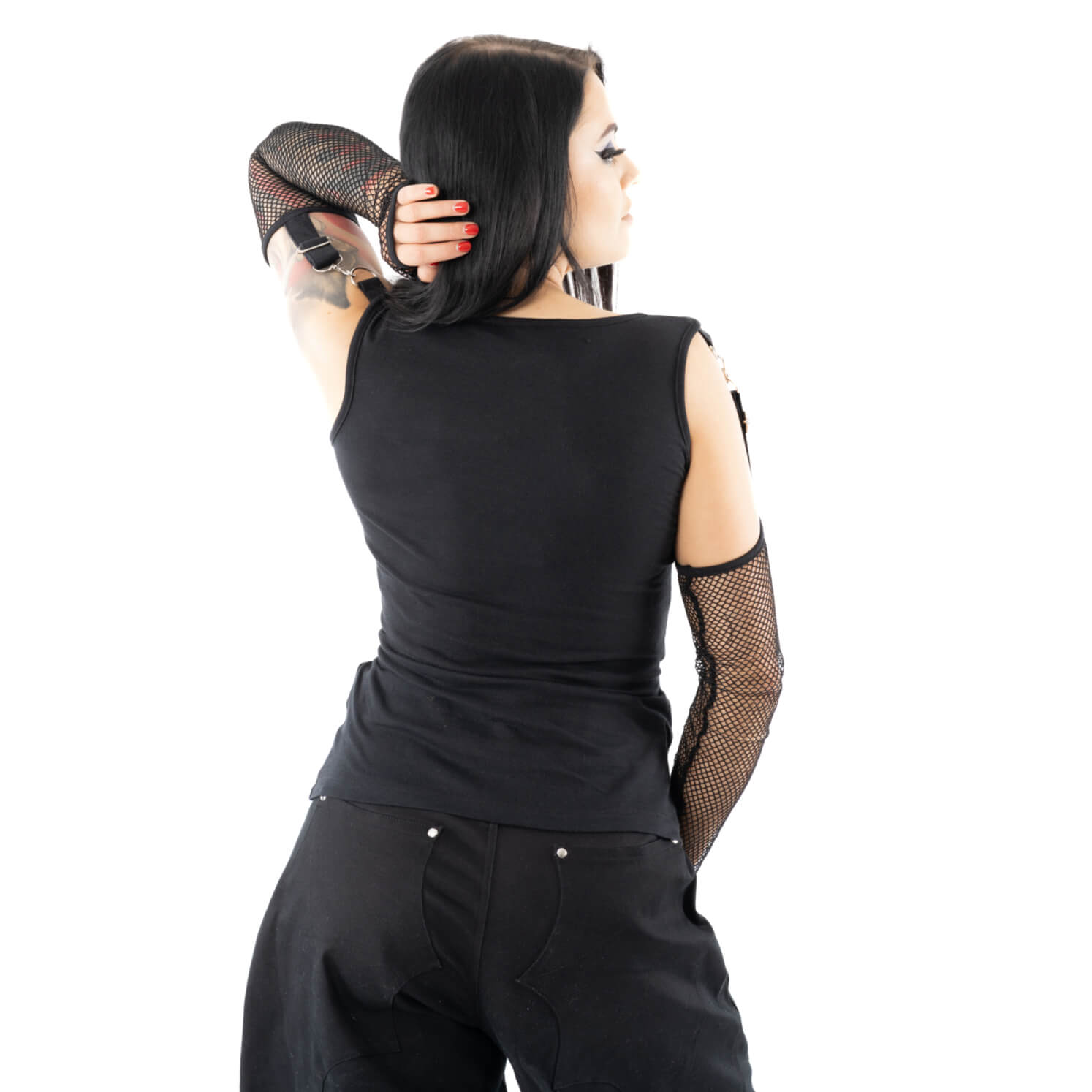 Inari Mesh Sleeve Top