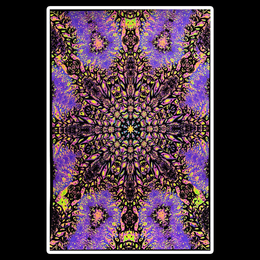 Mind Melt Blacklight Poster 195