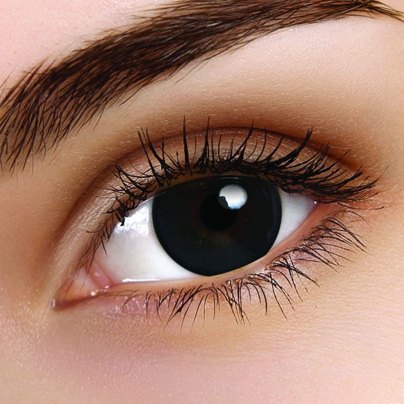 Sparkle Black Olive Contact Lenses
