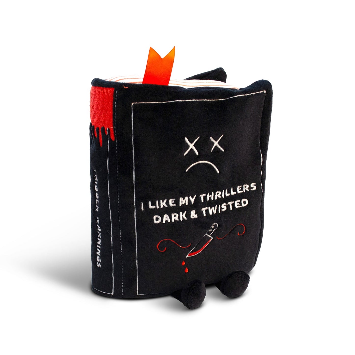 Dark and Twisted Horror Book Plush