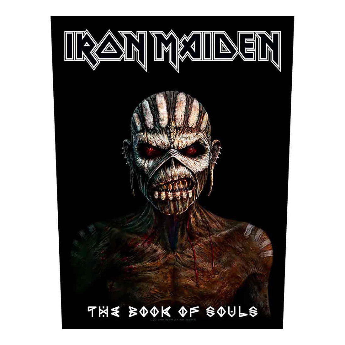 IRON MAIDEN Book of Souls Back Patch