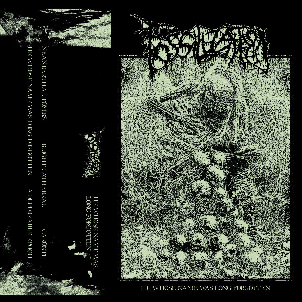 FOSSILIZATION He Whose Name Was Long Forgotten (2021) Cassette