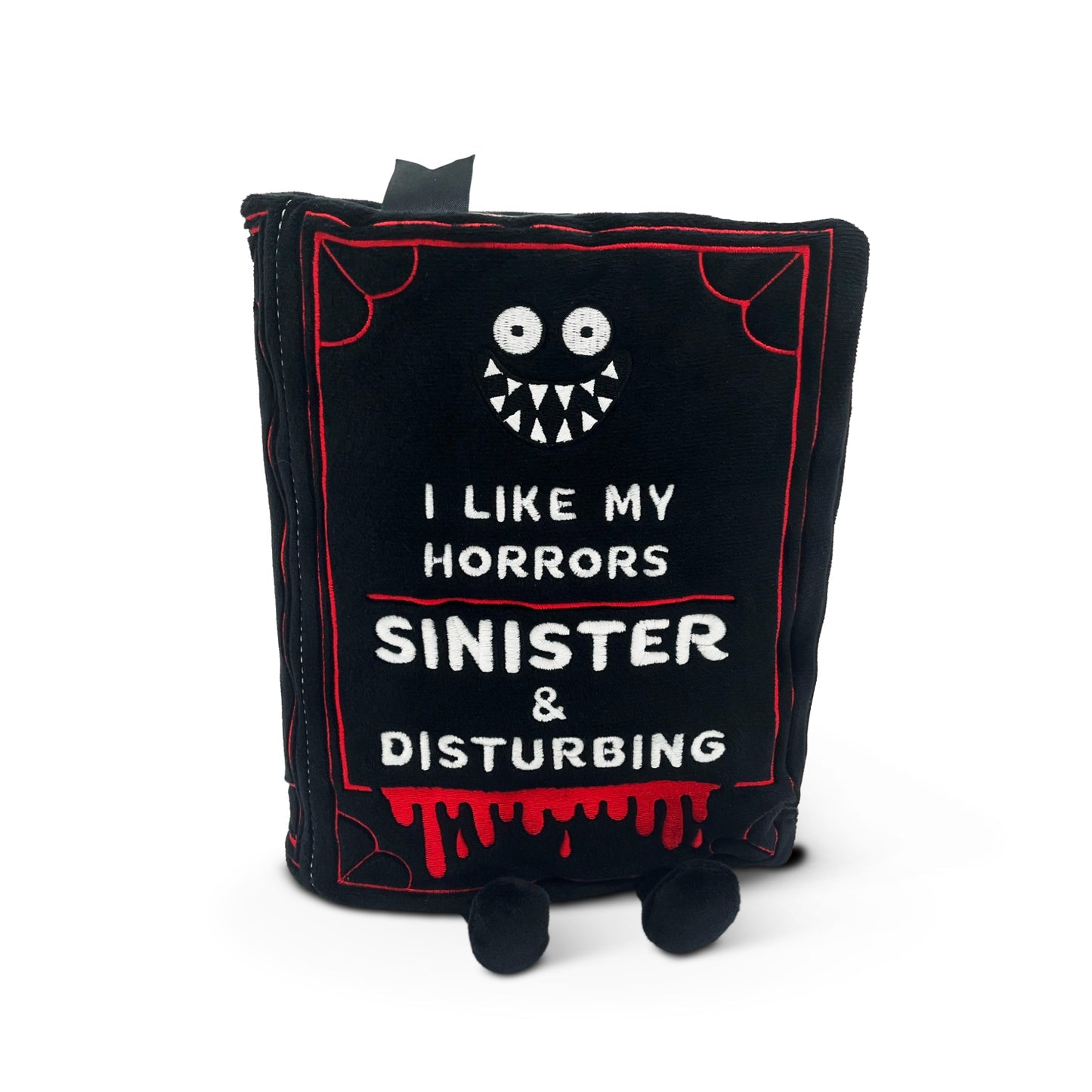 Sinister and Disturbing Horror Book Plush