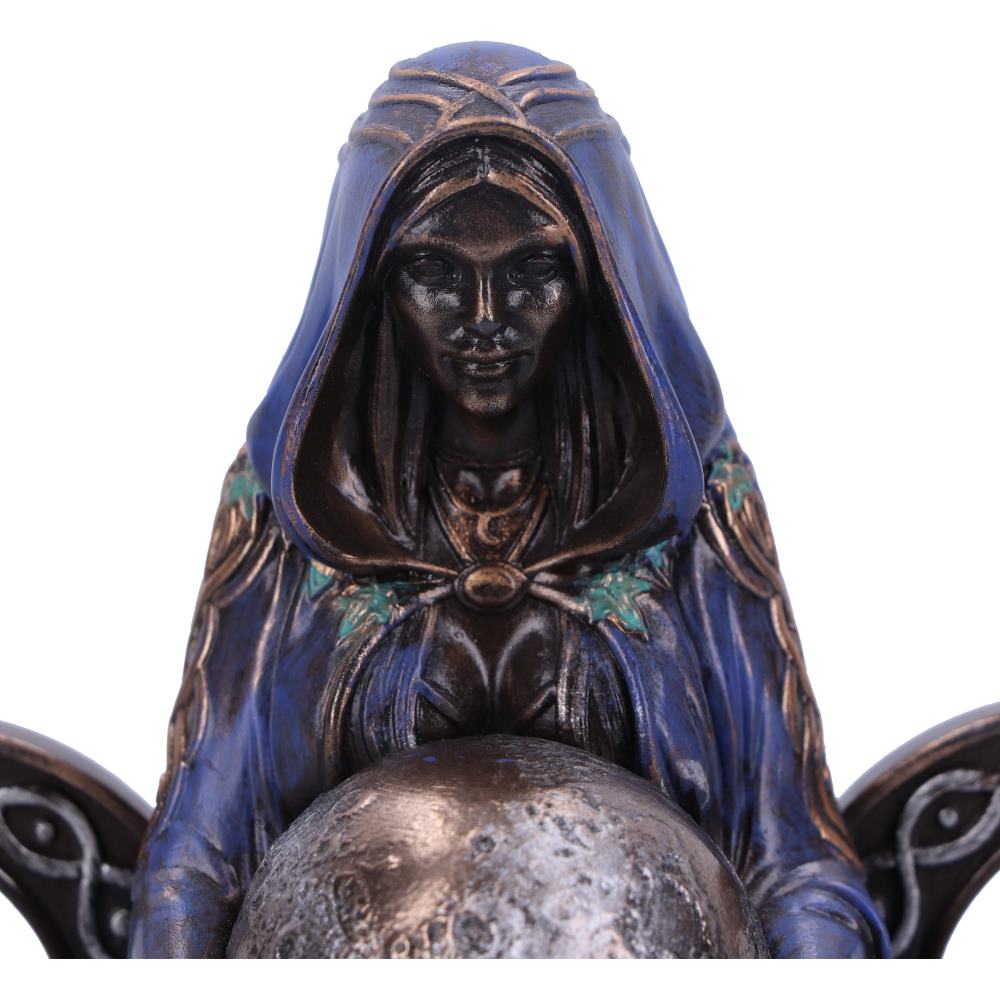 Triple Moon Goddess Art Figurine