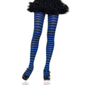 Wicked Stripe Tights - Blue