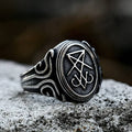Sigil of Lucifer Signet Ring
