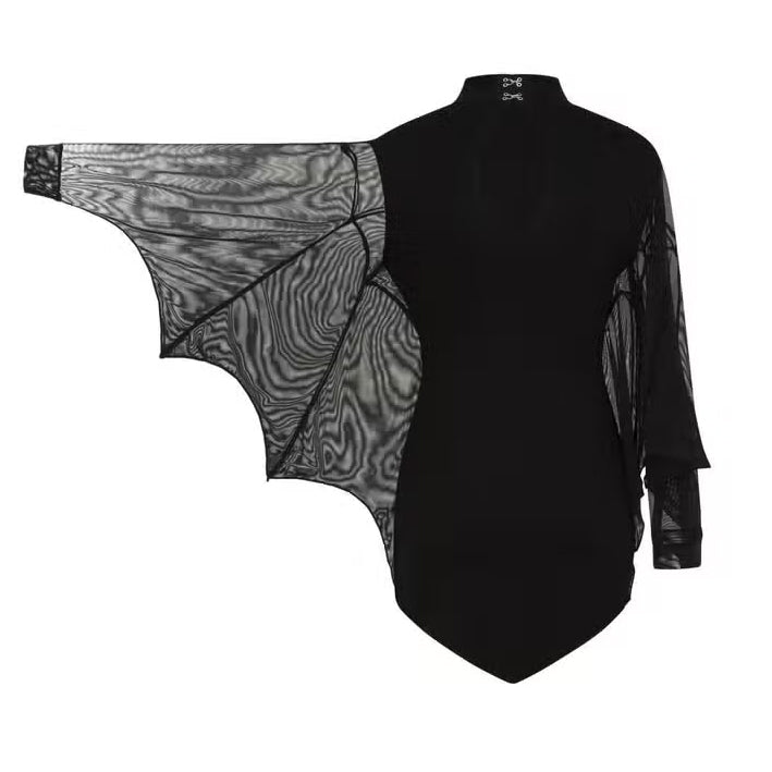 Cybele Mini Dress with Bat Winged Sleeve