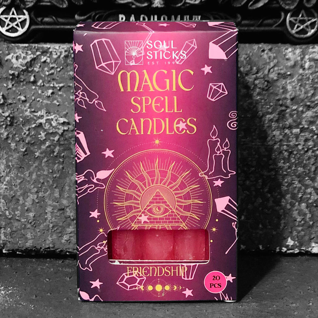 Spell Ritual Mini Candles - 20pk Friendship: Pink