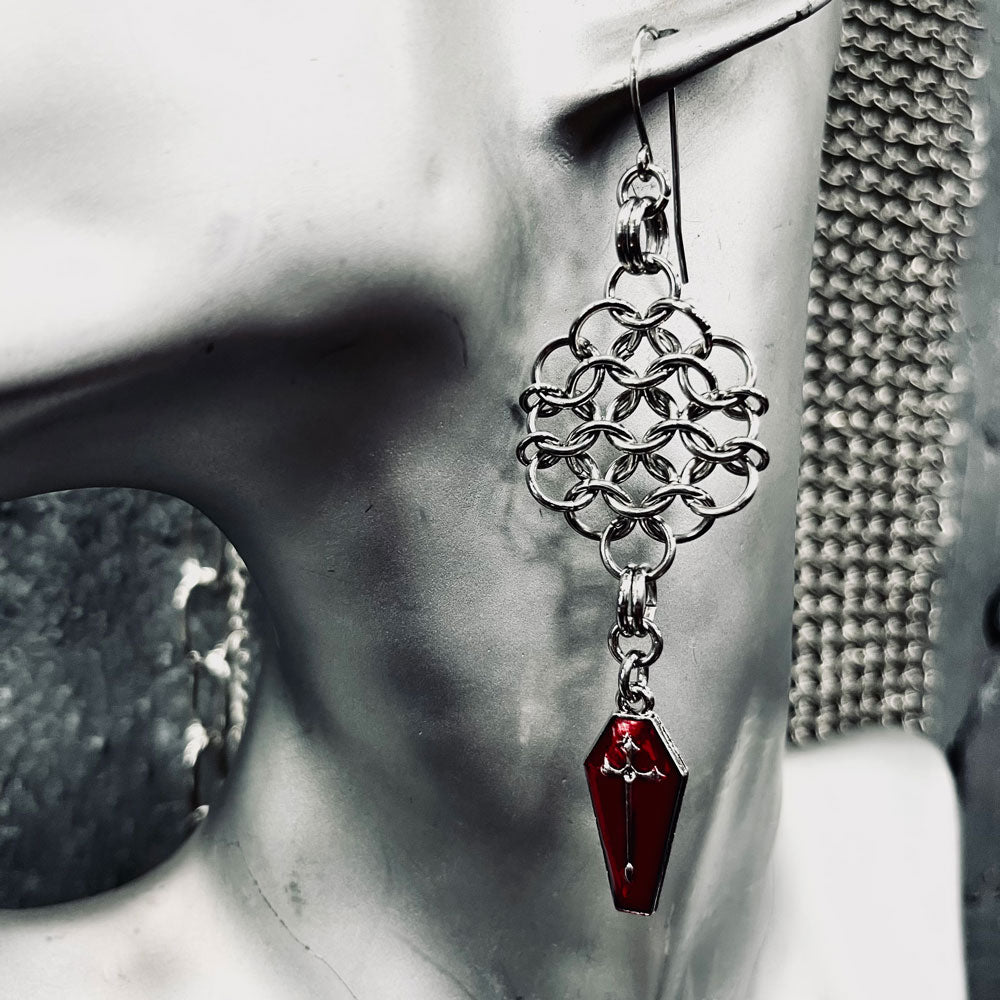 Coffin Grandeur Earrings