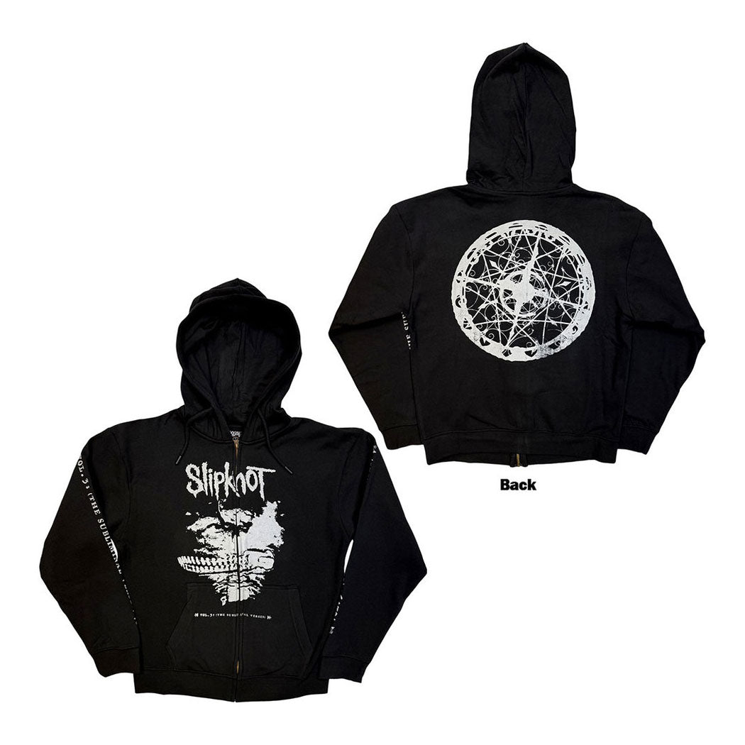 SLIPKNOT Subliminal Verses Zip Front Hood (Backprint)