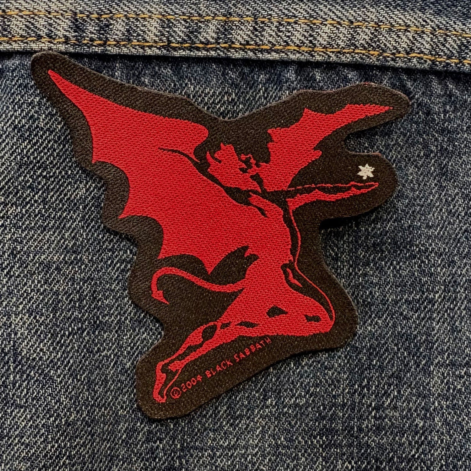 BLACK SABBATH Fallen Angel Cutout Patch