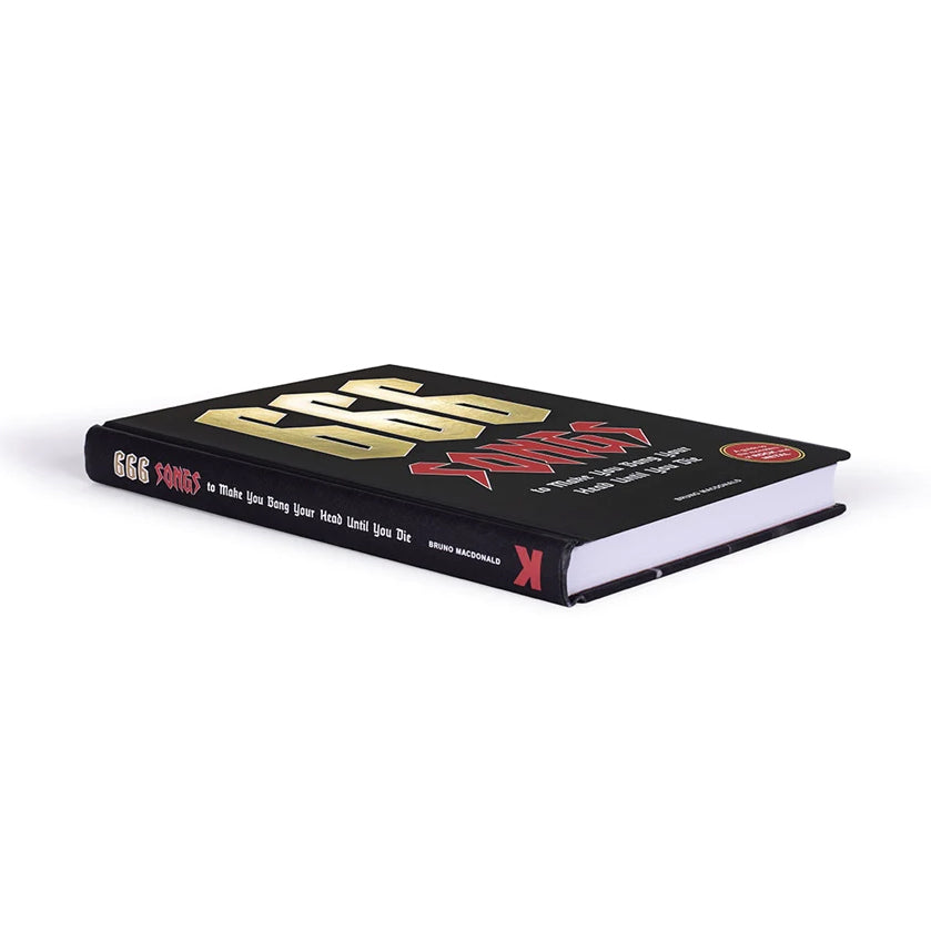 666 Songs to Make You Bang Your Head Until You Die Hardcover Book