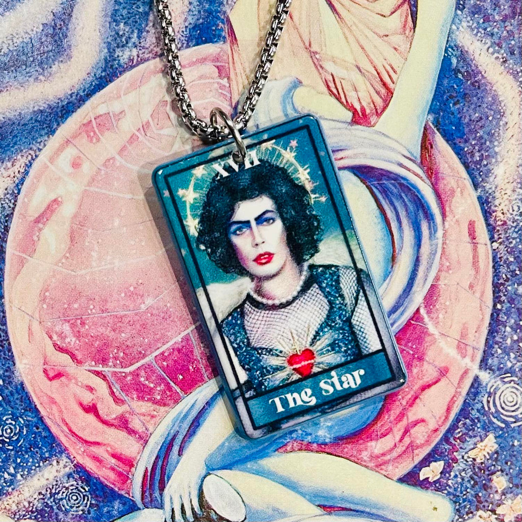 Horror Tarot Star Necklace