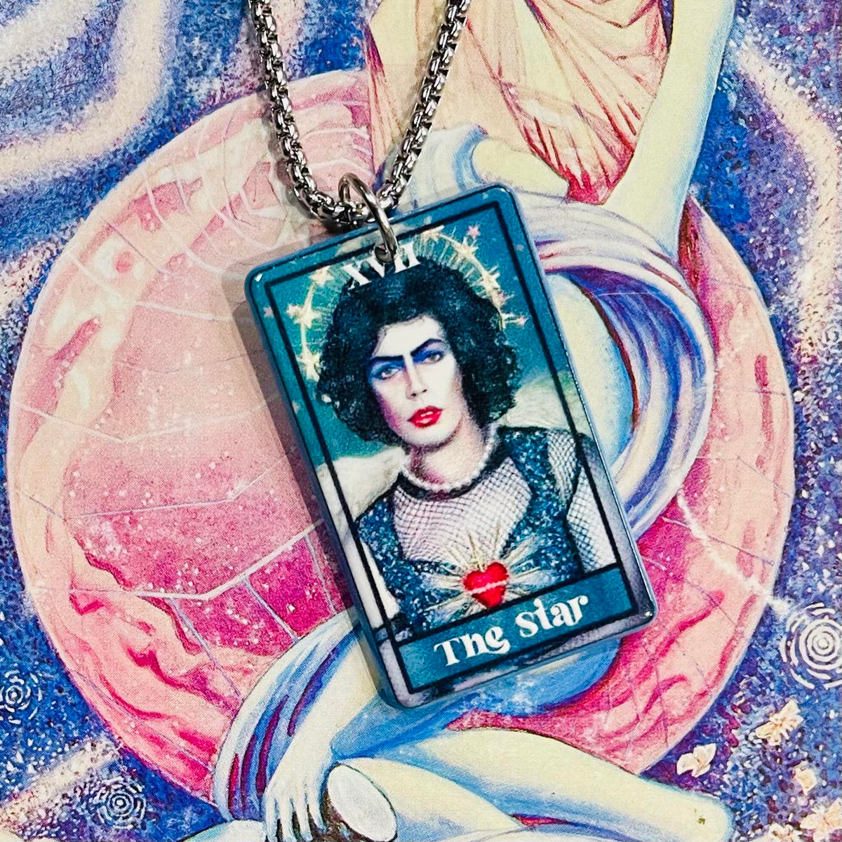 Horror Tarot Star Necklace