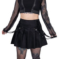 Rebellious Deathly Black Skirt