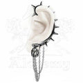 Punk Spiked Bar Earring Wrap