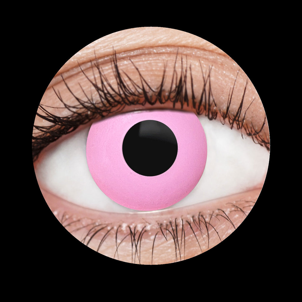 Pink Manga Contact Lenses