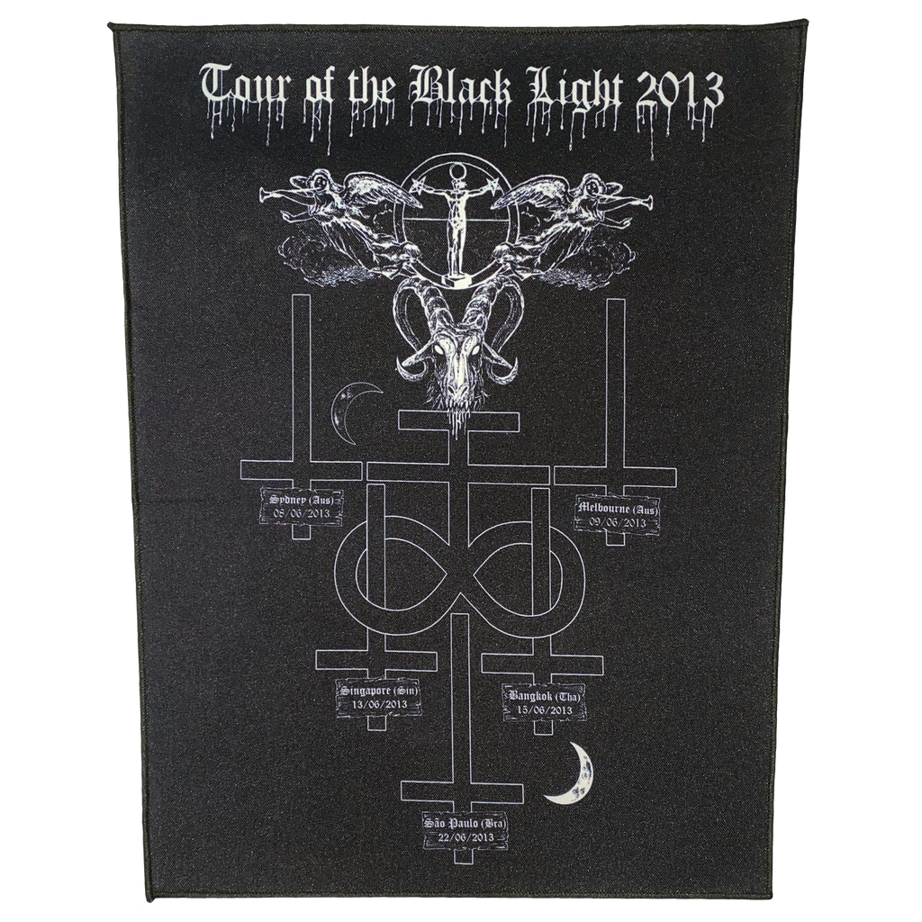ARCHGOAT Black Light Tour Back Patch