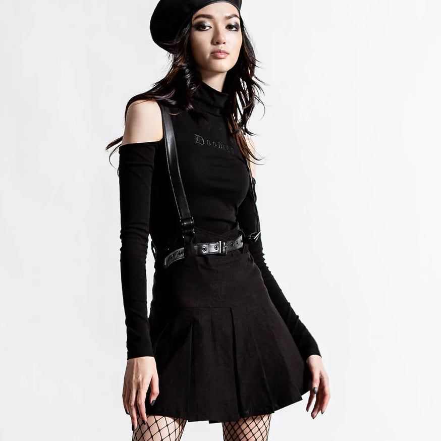 Shadows Suspender Skirt