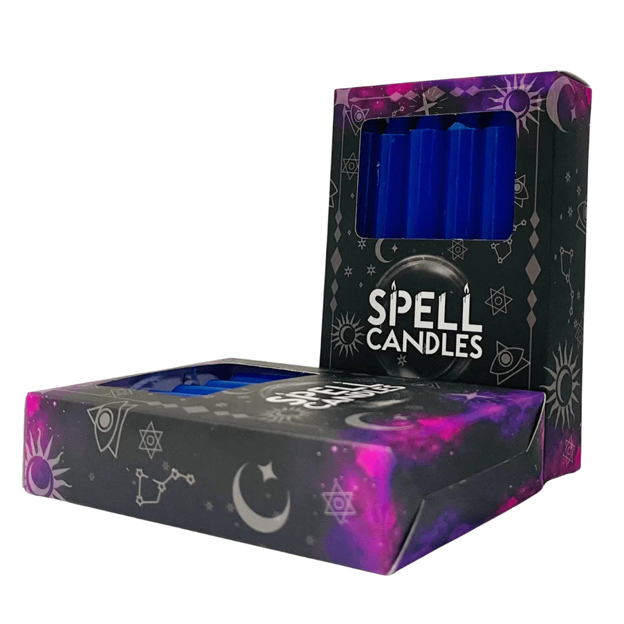 Spell Mini Candles 12pk - Assorted Colours