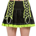 Lolita's Green Fusion Pleated Skirt
