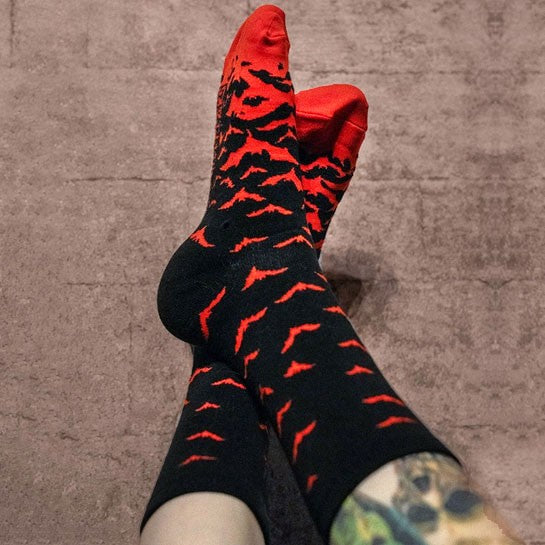 Bloodbat Crew Socks
