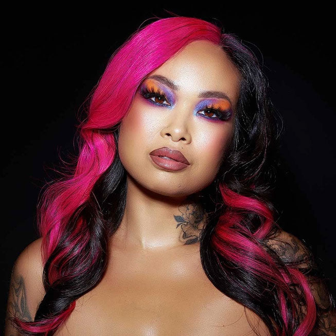 Pop Rock Pink/Black Attitude Hair Dye Duo