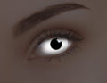 UV Glow White Contact Lenses